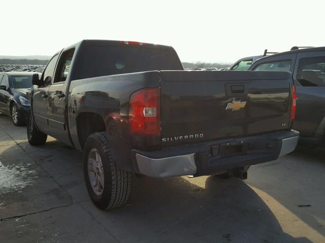 2GCEC13J171529785 - 2007 CHEVROLET SILVERADO BLACK photo 3