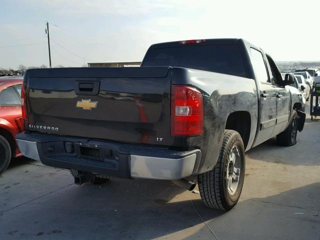 2GCEC13J171529785 - 2007 CHEVROLET SILVERADO BLACK photo 4