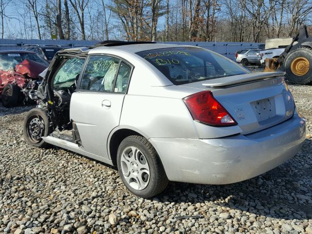 1G8AJ52F25Z128401 - 2005 SATURN ION LEVEL SILVER photo 3