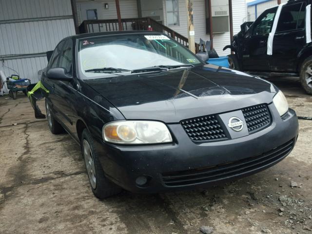 3N1CB51DX6L520887 - 2006 NISSAN SENTRA 1.8 BLACK photo 1