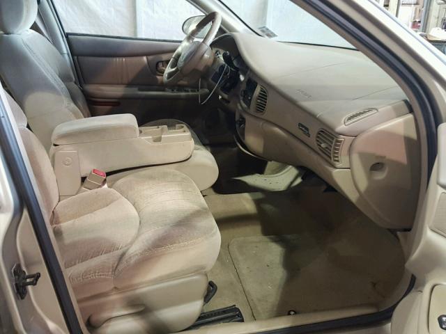 2G4WS52J211177593 - 2001 BUICK CENTURY CU BEIGE photo 5