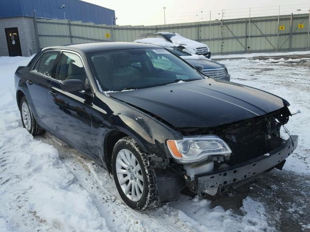 2C3CCAAG1CH146756 - 2012 CHRYSLER 300 BLACK photo 1