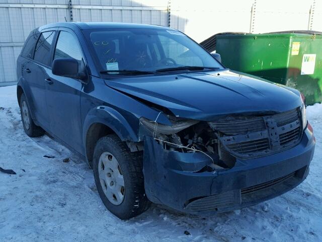 3D4GG47BX9T176291 - 2009 DODGE JOURNEY SE GREEN photo 1