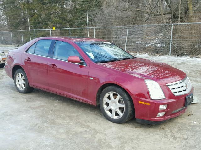 1G6DC67A950177859 - 2005 CADILLAC STS RED photo 1
