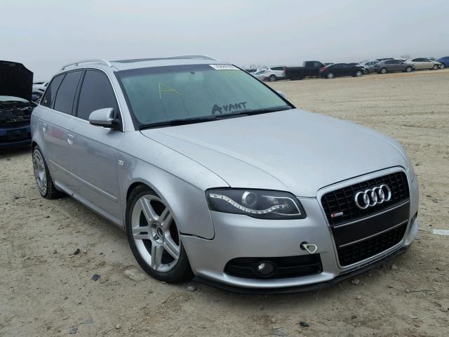 WAUKF78E98A153138 - 2008 AUDI A4 2.0T AV SILVER photo 1