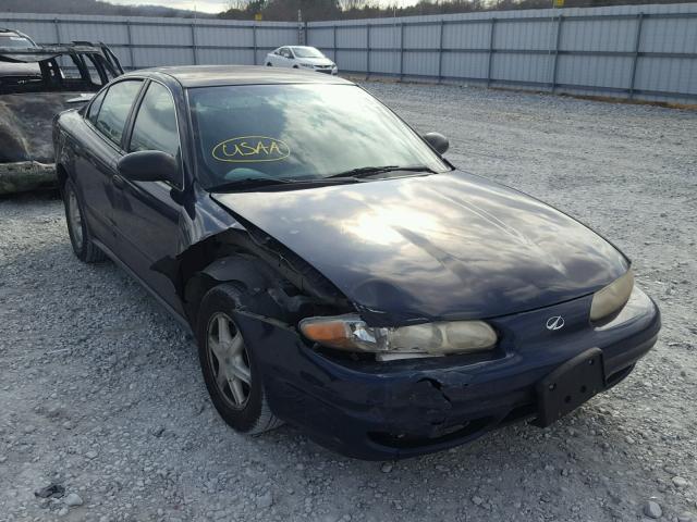 1G3NL52E84C179685 - 2004 OLDSMOBILE ALERO GL BLUE photo 1