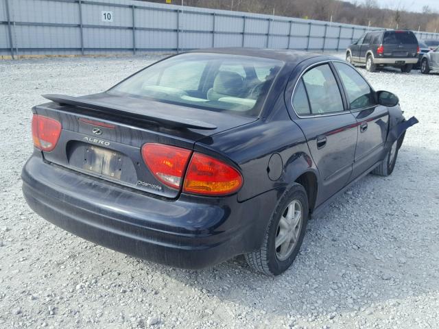 1G3NL52E84C179685 - 2004 OLDSMOBILE ALERO GL BLUE photo 4