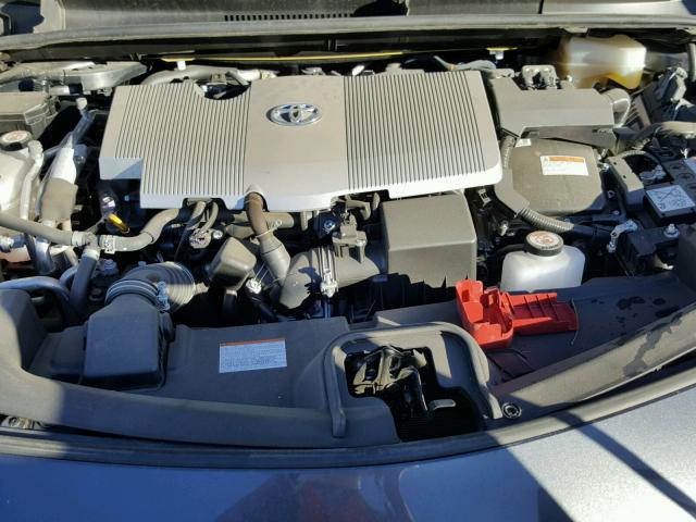 JTDKARFP7H3027351 - 2017 TOYOTA PRIUS PRIM ნაცრისფერი ფოტო 7