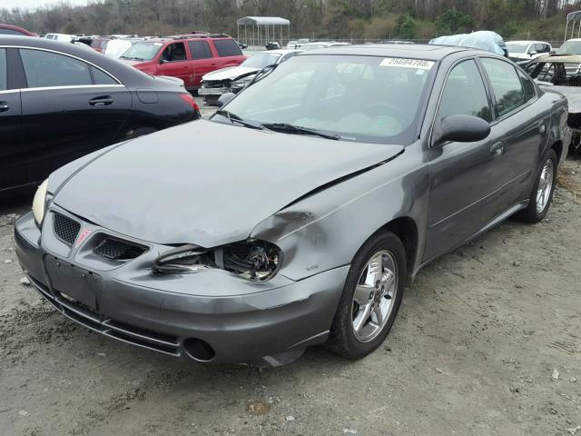 1G2NF52E64C247400 - 2004 PONTIAC GRAND AM S GRAY photo 2