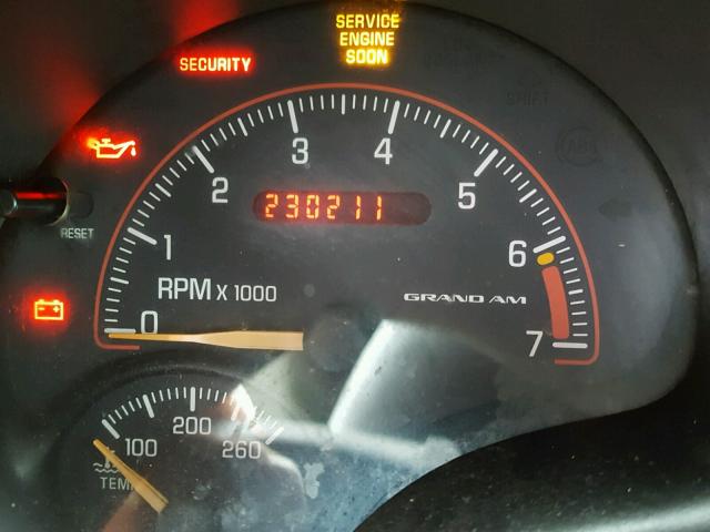 1G2NF52E64C247400 - 2004 PONTIAC GRAND AM S Boz foto 8