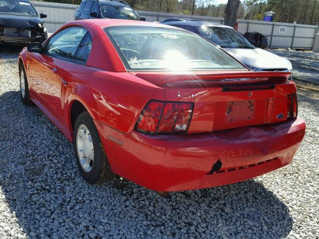 1FAFP4040XF202124 - 1999 FORD MUSTANG RED photo 3
