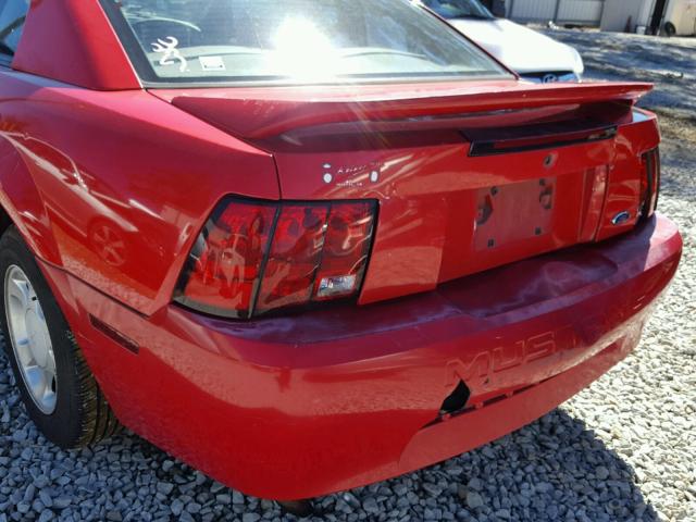 1FAFP4040XF202124 - 1999 FORD MUSTANG RED photo 9