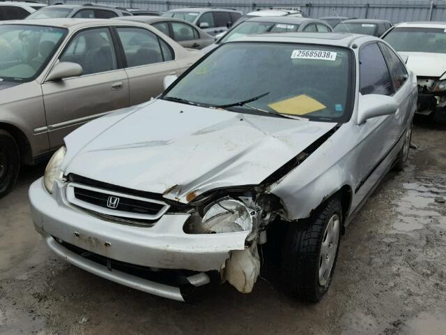 1HGEJ827XWL811776 - 1998 HONDA CIVIC SI SILVER photo 2