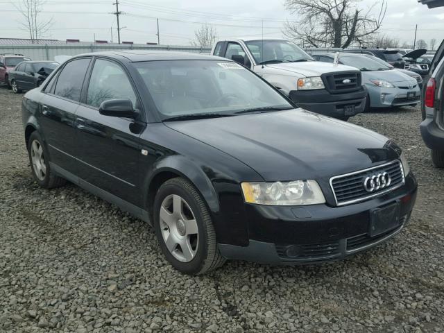 WAULC68E52A058591 - 2002 AUDI A4 1.8T QU BLACK photo 1