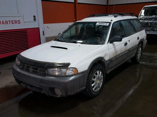 4S3BG6859W6601033 - 1998 SUBARU LEGACY 30T WHITE photo 2