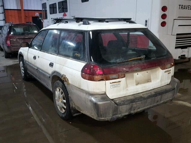 4S3BG6859W6601033 - 1998 SUBARU LEGACY 30T WHITE photo 3