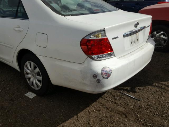 4T1BE32K36U730511 - 2006 TOYOTA CAMRY LE WHITE photo 9