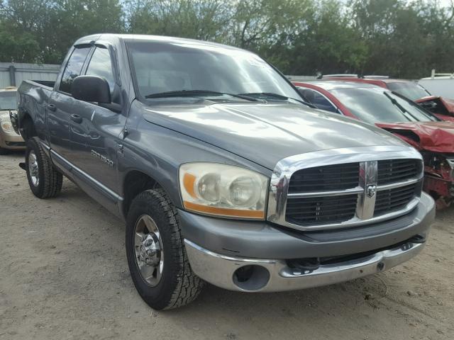 3D7KR28C26G102175 - 2006 DODGE RAM 2500 S Grafit foto 1