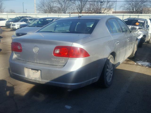 1G4HP57238U188886 - 2008 BUICK LUCERNE CX SILVER photo 4