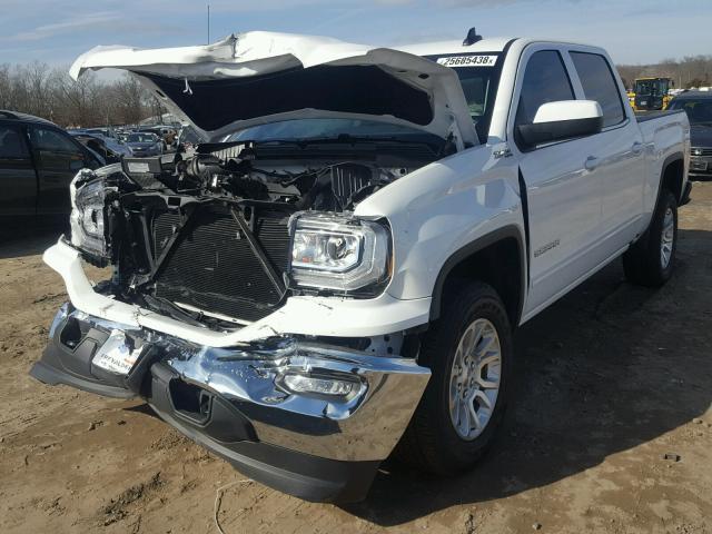 3GTU2MEC1HG360262 - 2017 GMC SIERRA K15 WHITE photo 2