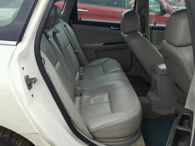 2G1WD58C989101753 - 2008 CHEVROLET IMPALA SUP თეთრი ფოტო 6
