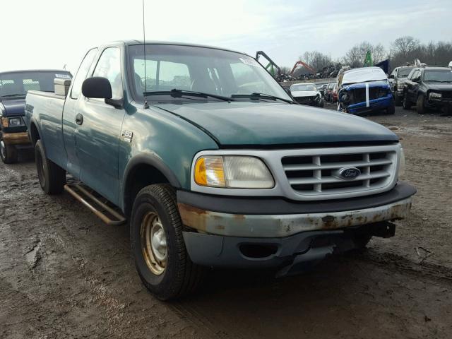 1FTRX18W7XNC23568 - 1999 FORD F150 GREEN photo 1