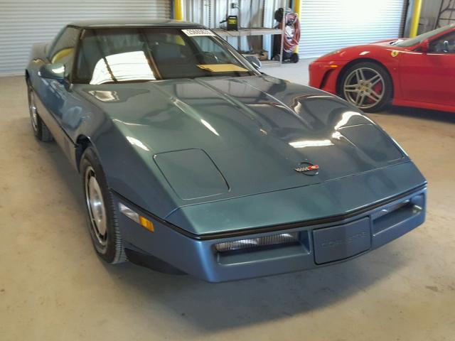 1G1AY0789E5105177 - 1984 CHEVROLET CORVETTE BLUE photo 1