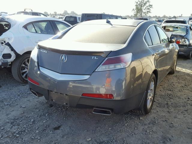 19UUA86509A012268 - 2009 ACURA TL GRAY photo 4