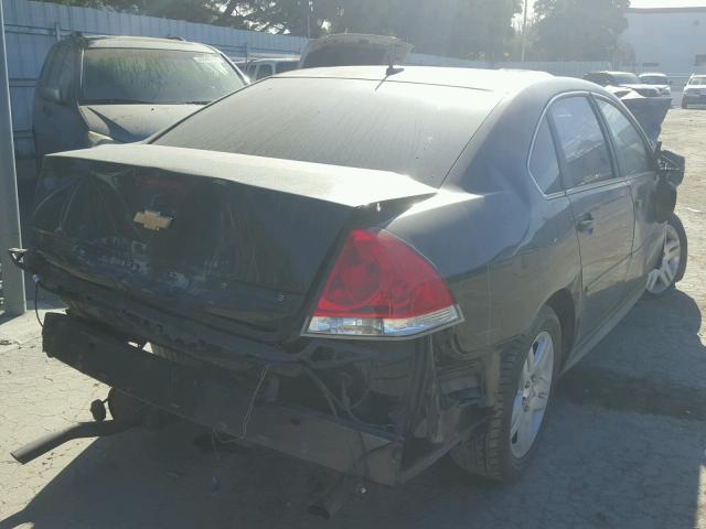 2G1WB5E38E1169546 - 2014 CHEVROLET IMPALA LIM BLACK photo 4