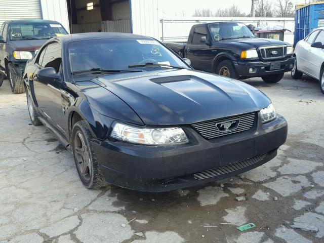 1FAFP4044YF245740 - 2000 FORD MUSTANG BLACK photo 1