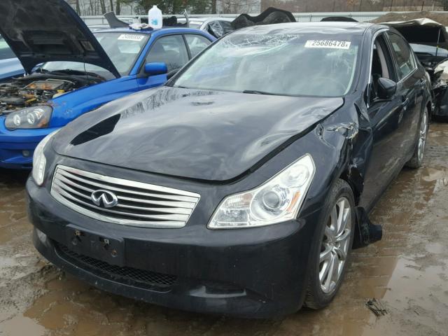 JNKCV61F29M353218 - 2009 INFINITI G37 BLACK photo 2