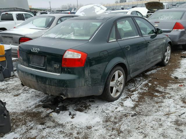 WAULC68E93A305824 - 2003 AUDI A4 1.8T QU GREEN photo 4