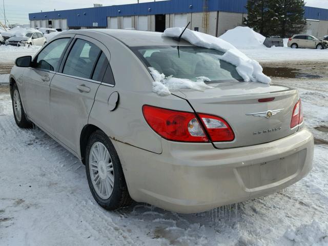 1C3LC56K58N106392 - 2008 CHRYSLER SEBRING TO GOLD photo 3