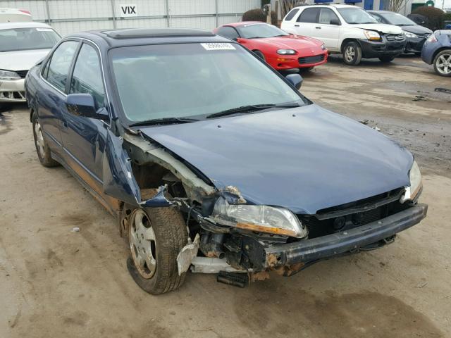1HGCG5655XA099803 - 1999 HONDA ACCORD EX BLUE photo 1