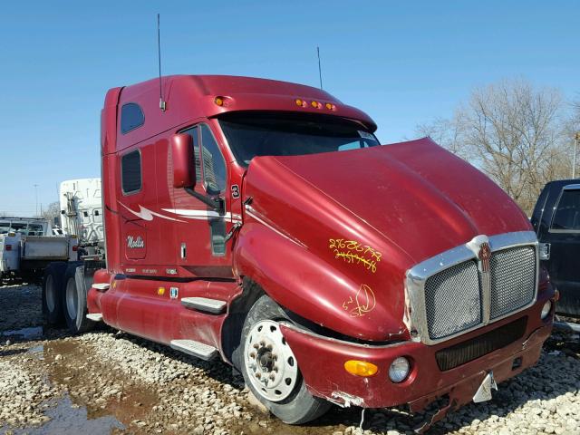 1XKTD49X12J887411 - 2002 KENWORTH CONSTRUCTI RED photo 1