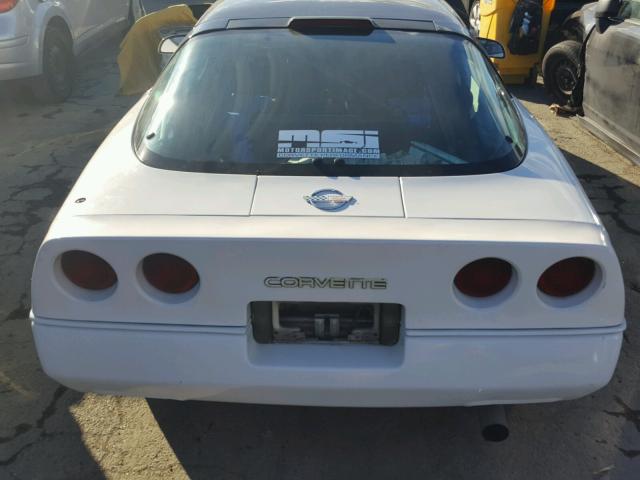 1G1YY2182J5115126 - 1988 CHEVROLET CORVETTE WHITE photo 6