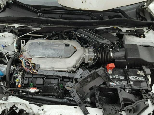 1HGCT2B84GA002066 - 2016 HONDA ACCORD EXL WHITE photo 7