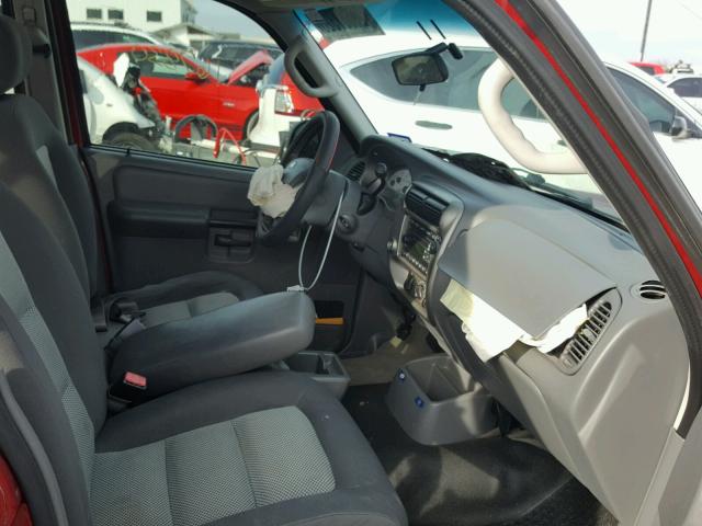 1FMZU67K65UB82434 - 2005 FORD EXPLORER S RED photo 5
