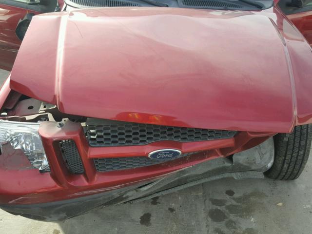 1FMZU67K65UB82434 - 2005 FORD EXPLORER S RED photo 7