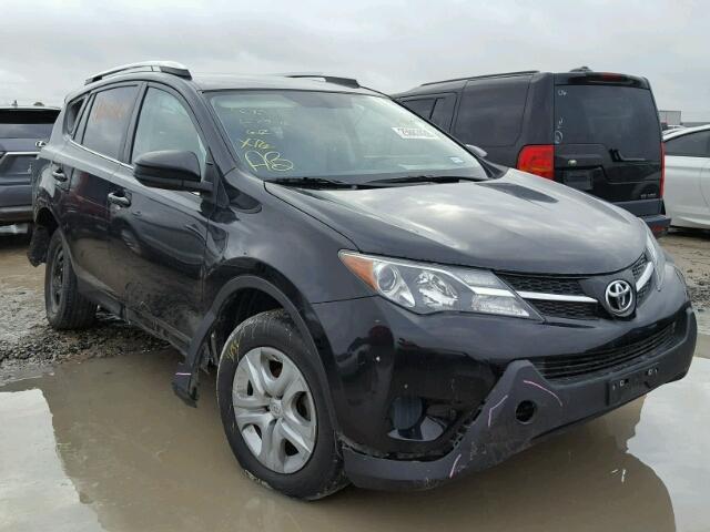 2T3ZFREV9EW122762 - 2014 TOYOTA RAV4 LE BLACK photo 1