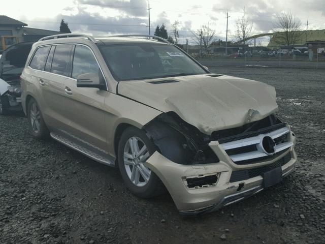 4JGDF7CE8DA171543 - 2013 MERCEDES-BENZ GL 450 4MA GOLD photo 1