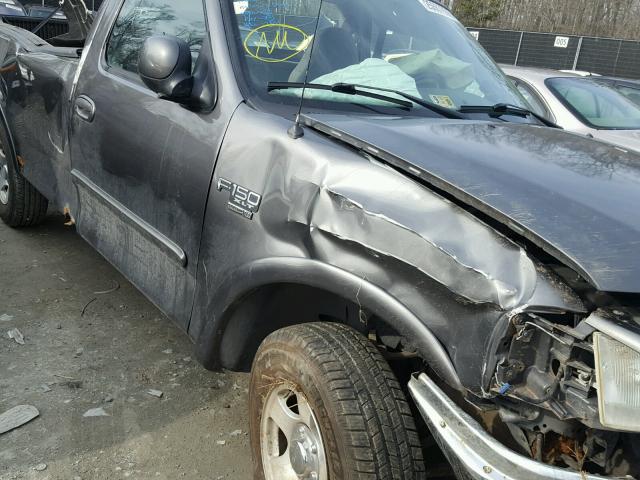 1FTRF18W63NA08132 - 2003 FORD F150 Argent photo 10