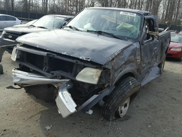 1FTRF18W63NA08132 - 2003 FORD F150 SILVER photo 2