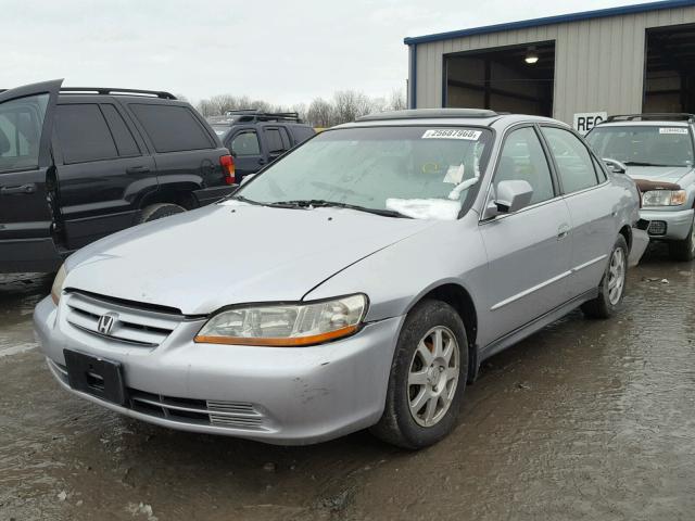 1HGCG66852A051355 - 2002 HONDA ACCORD EX SILVER photo 2