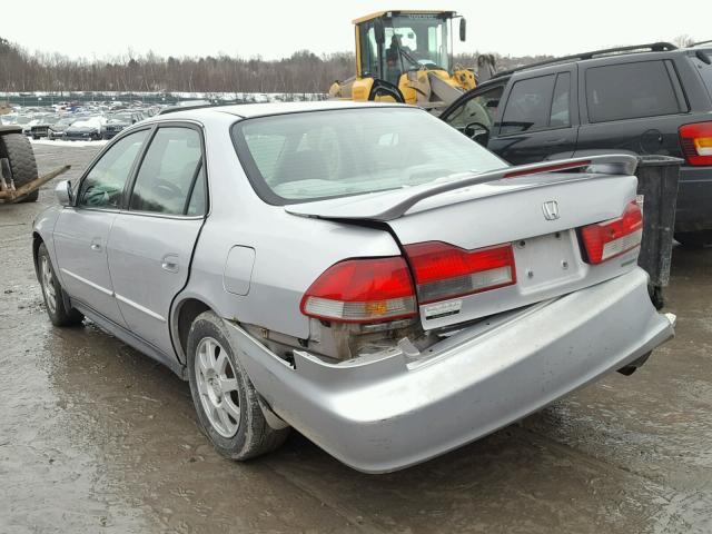 1HGCG66852A051355 - 2002 HONDA ACCORD EX SILVER photo 3