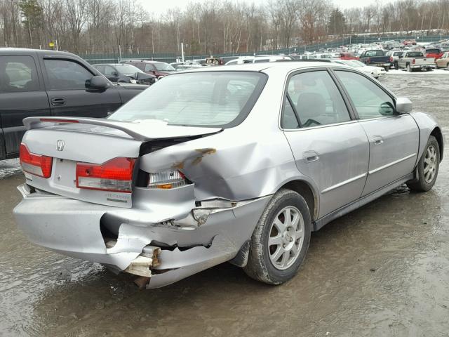 1HGCG66852A051355 - 2002 HONDA ACCORD EX SILVER photo 4