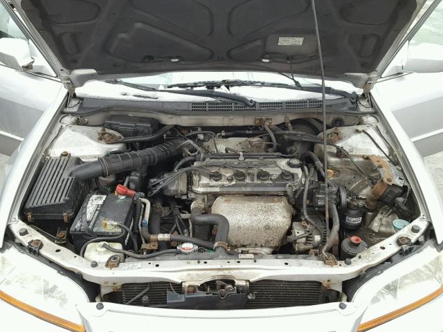 1HGCG66852A051355 - 2002 HONDA ACCORD EX SILVER photo 7