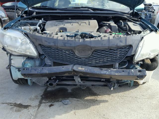 1NXBU40E39Z119291 - 2009 TOYOTA COROLLA BA GREEN photo 9