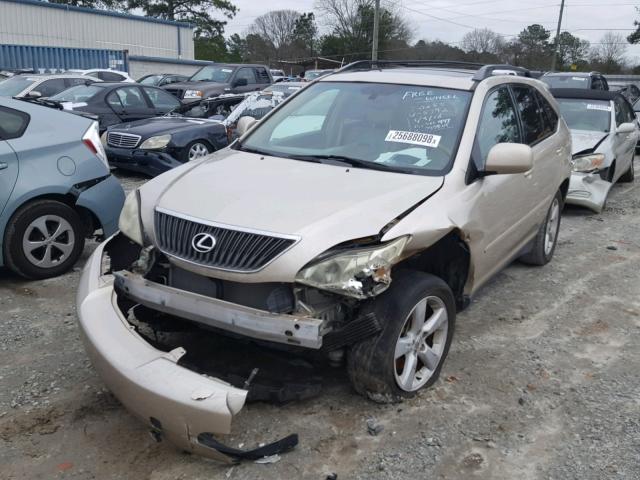 2T2GA31U16C045392 - 2006 LEXUS RX 330 BLACK photo 2