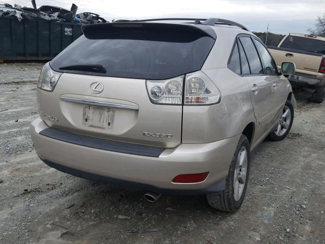 2T2GA31U16C045392 - 2006 LEXUS RX 330 BLACK photo 4